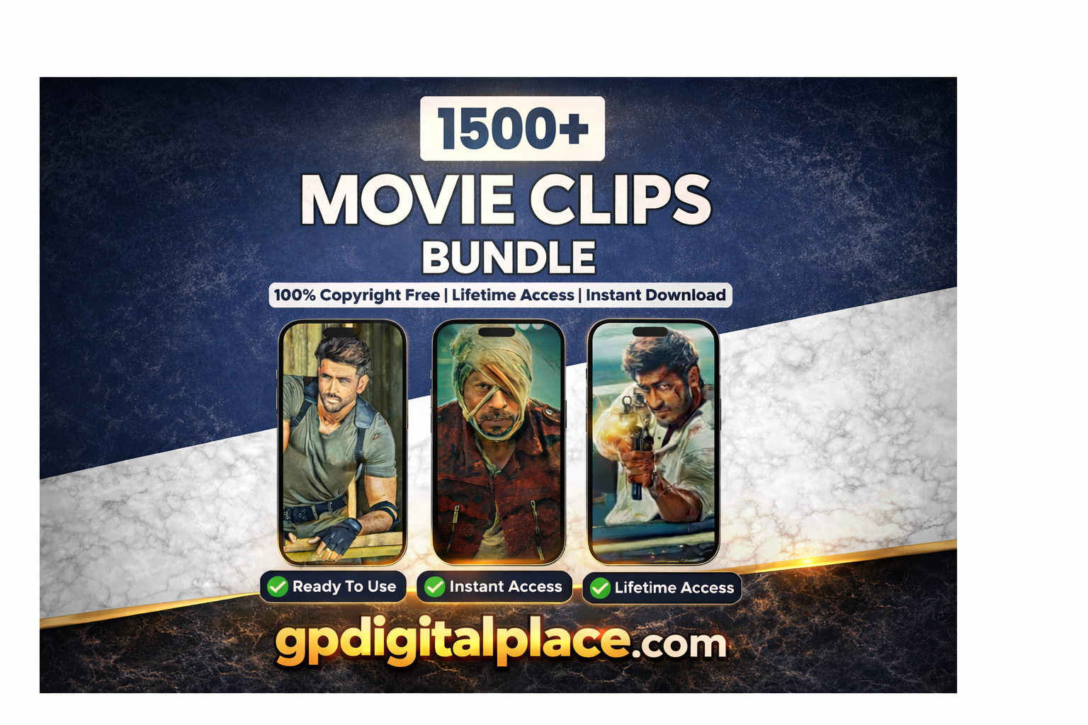 Ultimate 1500+ Movie Clip Bundle – No Copyright, No Limits